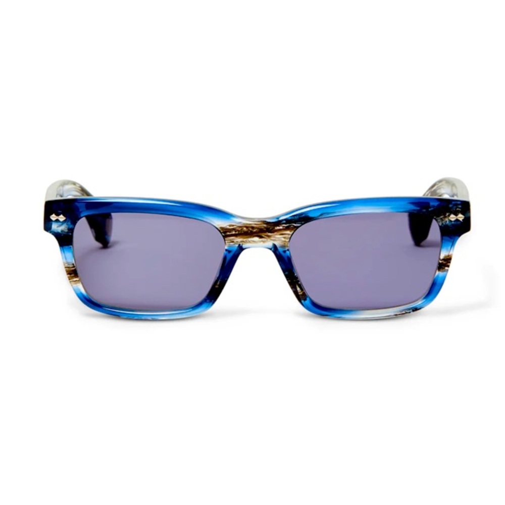 Bruno Magli Fellini  Blue Sunglasses classic Italian design